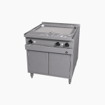 MKN ELECTRIC GRIDDLE ON CABINET