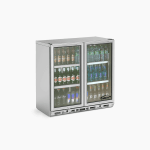 SS BOTTLE COOLER TWO DOOR