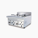 GAS FRYER DOUBLE TABLETOP.